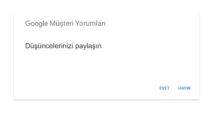 google yorumlar